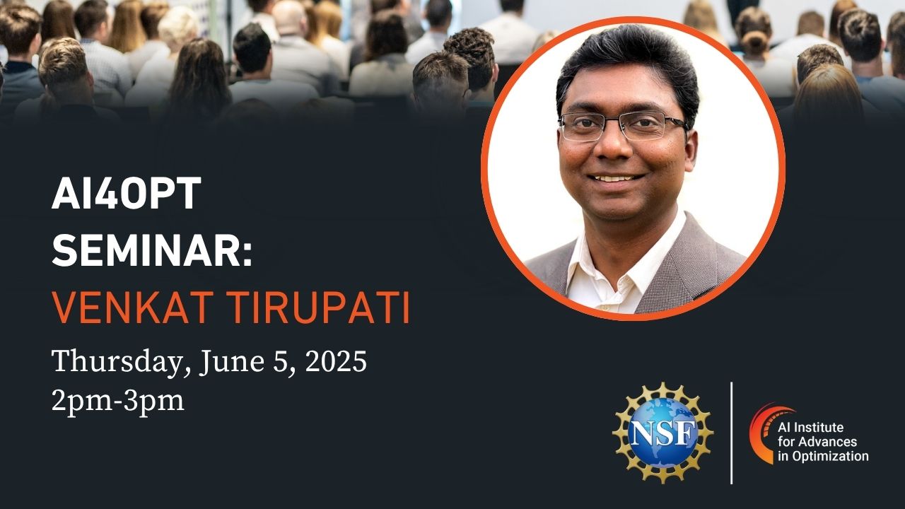 Seminar: Venkat Tirupati
