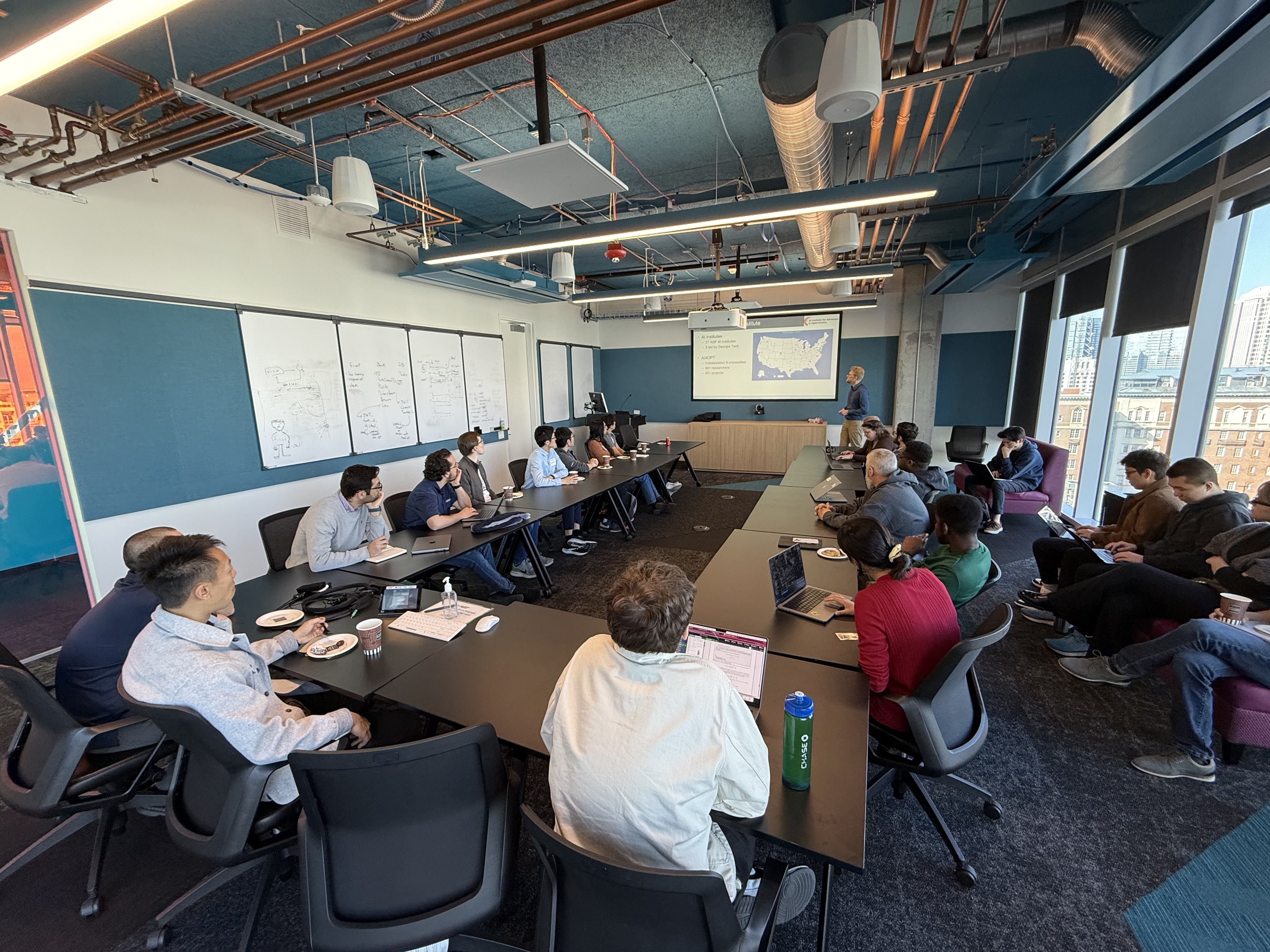 ISyE PhD Students Visit AI4OPT