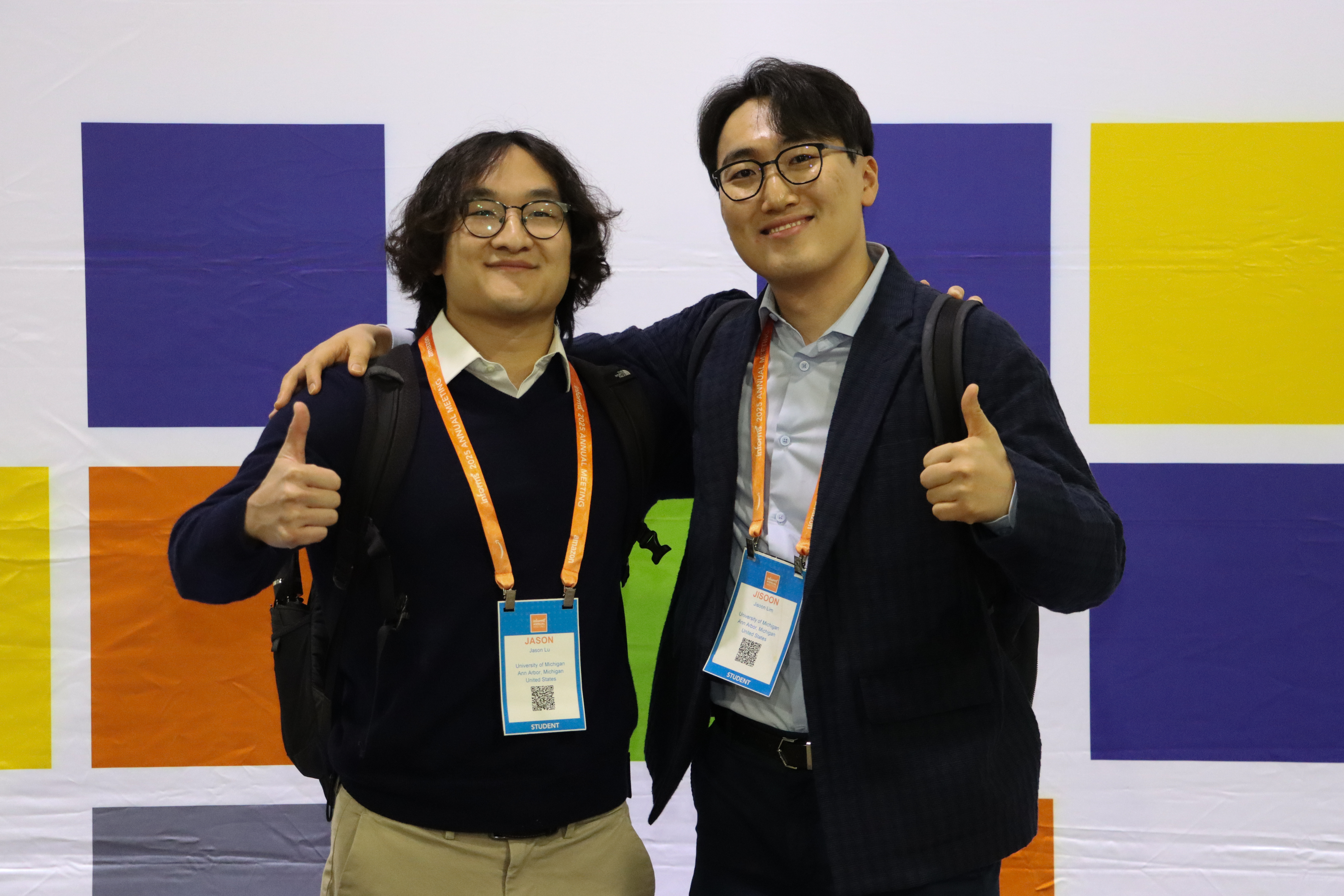 Jason Lu (left) and Jisoon Lim (right)