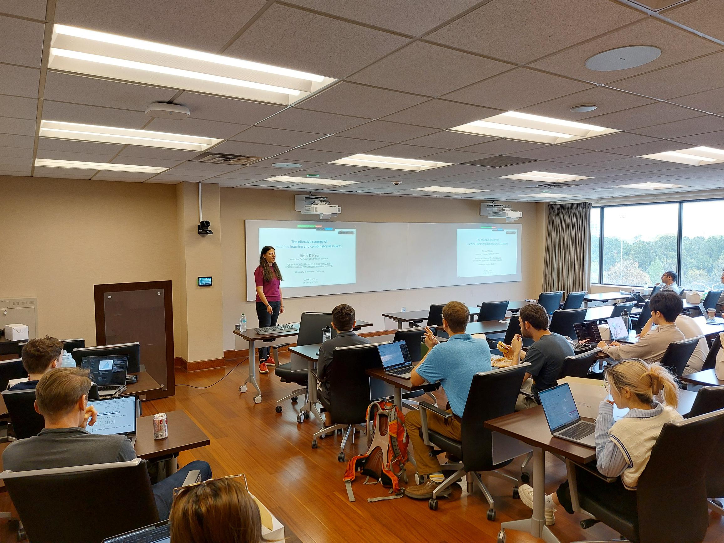 Seminar With Bistra Dilkina