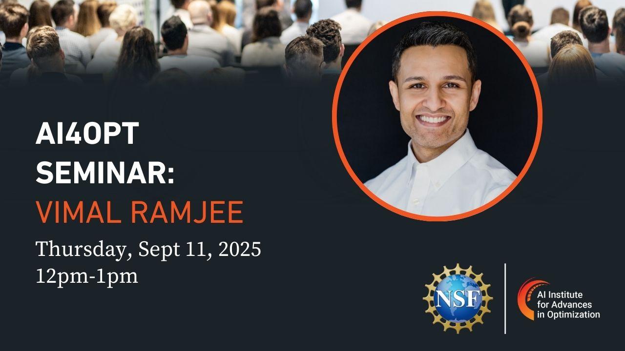 Vimal Ramjee Seminar