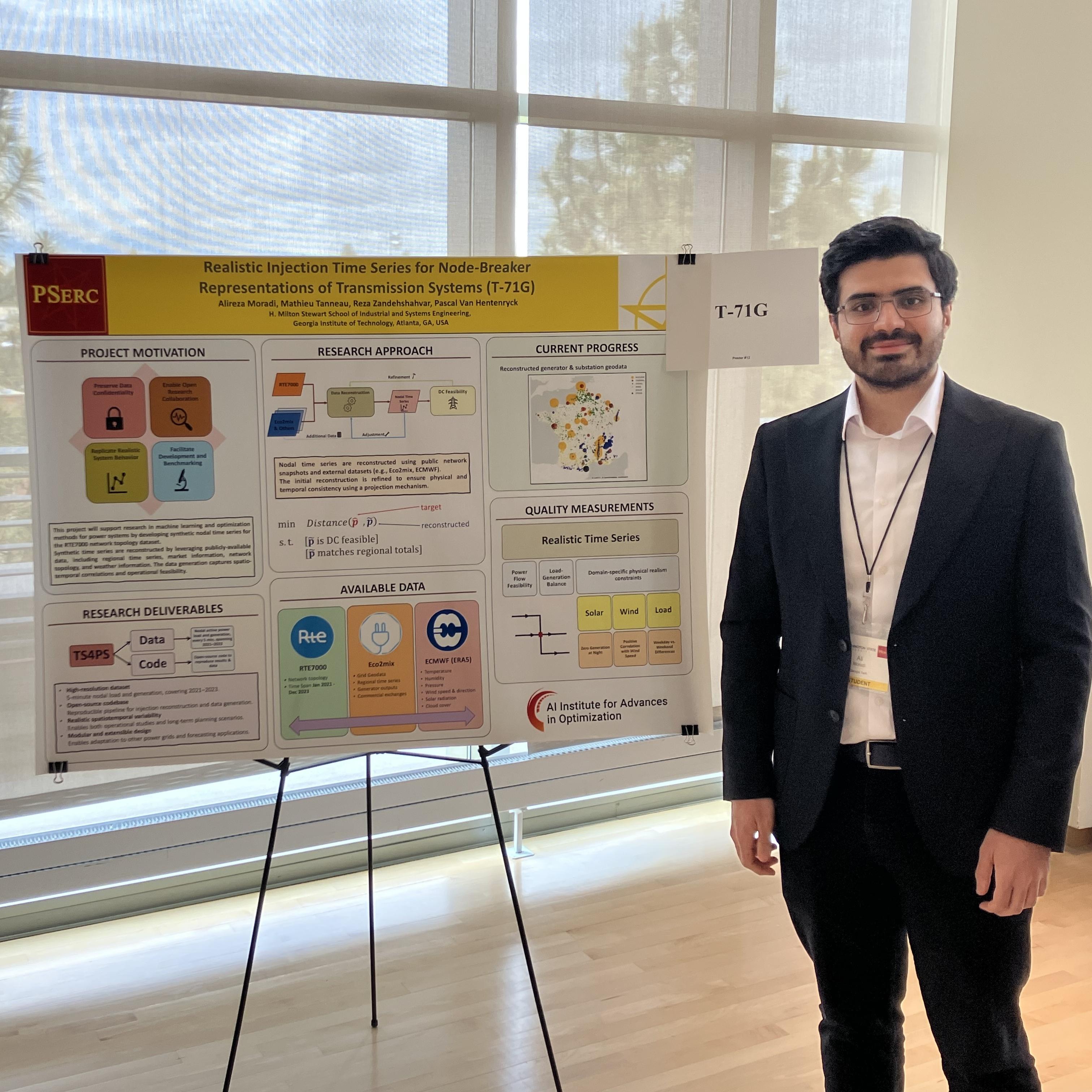 Alireza Moradi at the Spring 2025 Industry Advisory Board