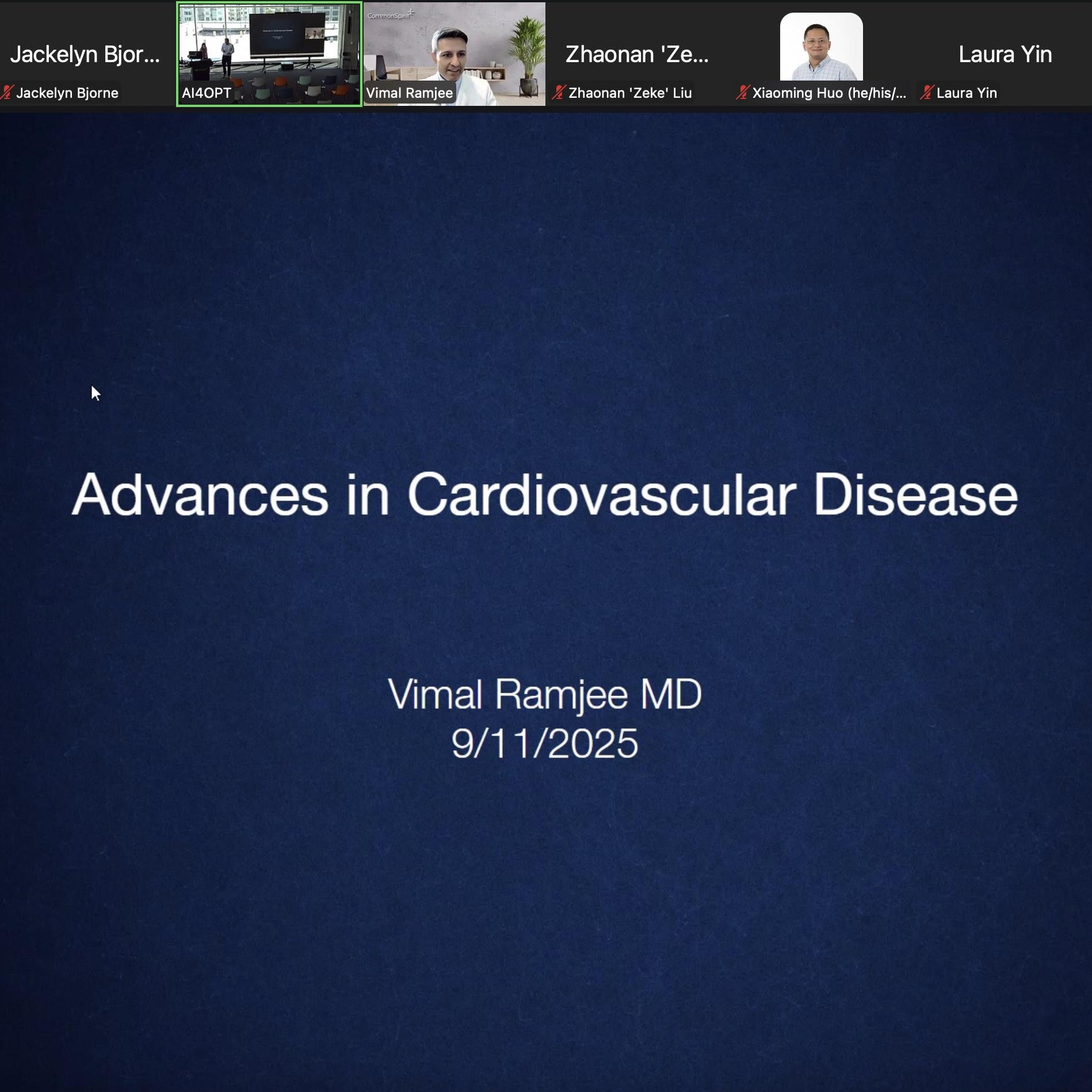 Vimal Ramjee Seminar