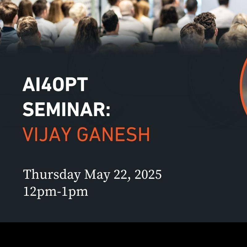 Vijay Ganesh Seminar