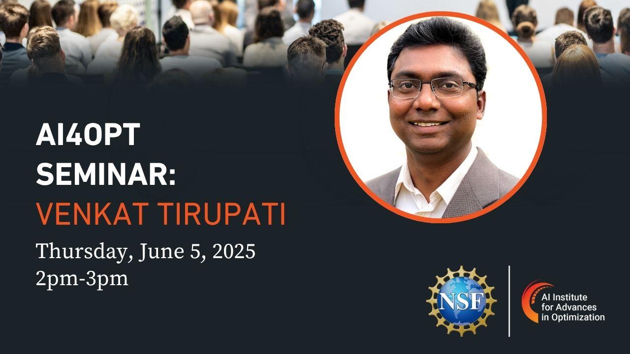 Seminar: Venkat Tirupati